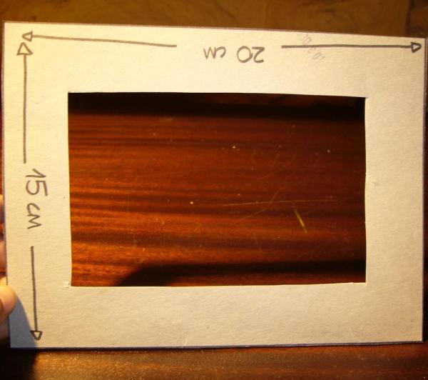 Cómo hacer un portaretratos con pasta - Paso 2