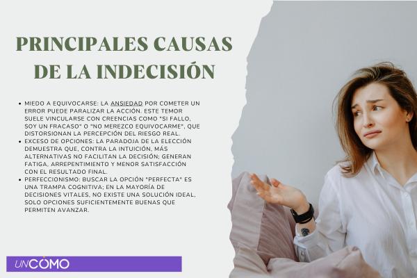 Por qué nos cuesta tanto tomar decisiones
