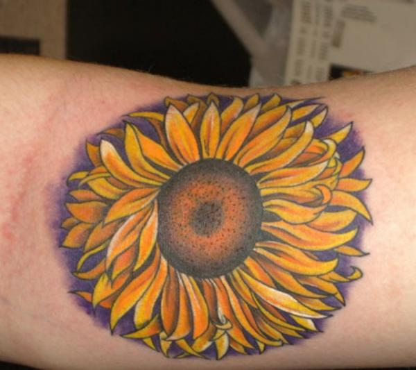 Significado del tatuaje del girasol - 