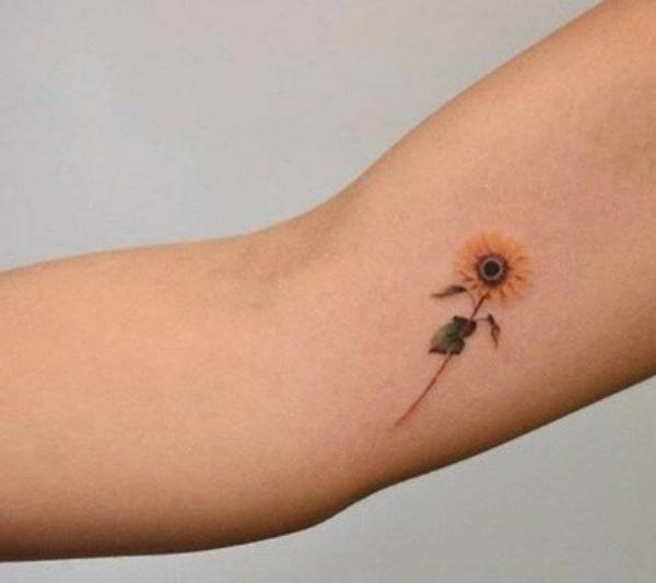 Significado del tatuaje del girasol - 