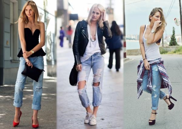 Cómo combinar boyfriend jeans