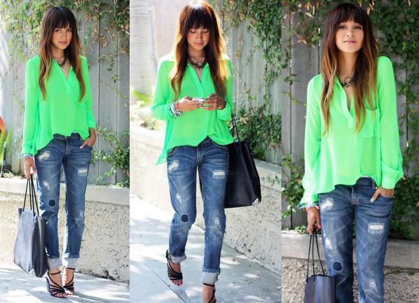 Cómo combinar boyfriend jeans - Paso 1