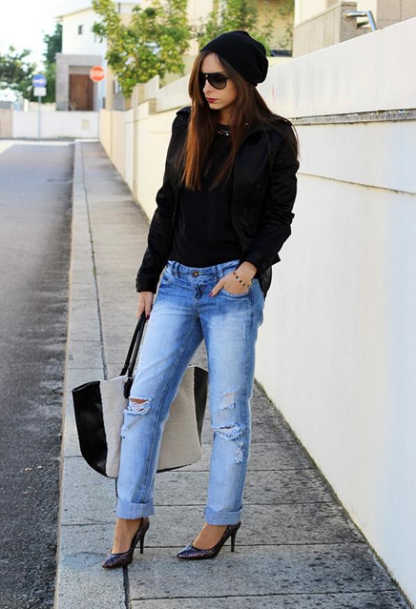 Cómo combinar boyfriend jeans - Paso 5