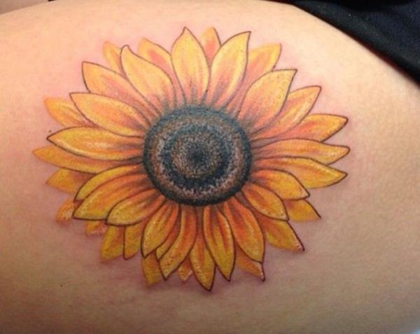 Significado del tatuaje del girasol