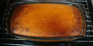 Pudin de atún, pimientos y palitos de cangrejo