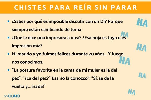Chistes para reír sin parar: los mejores y más divertidos