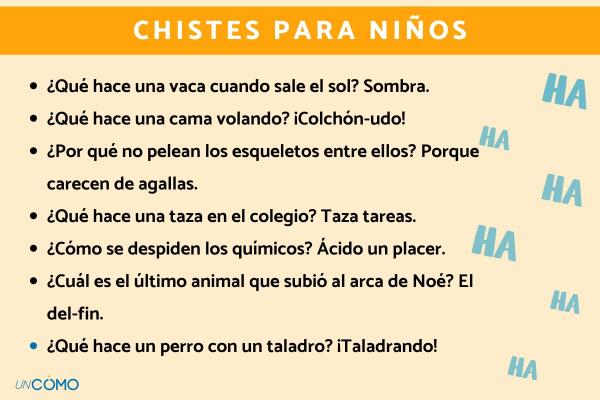 Chistes para reír sin parar: los mejores y más divertidos - Chistes para reír sin parar para niños