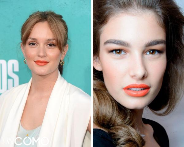 El mejor color de labial para piel blanca - Labiales coral para las pieles claras