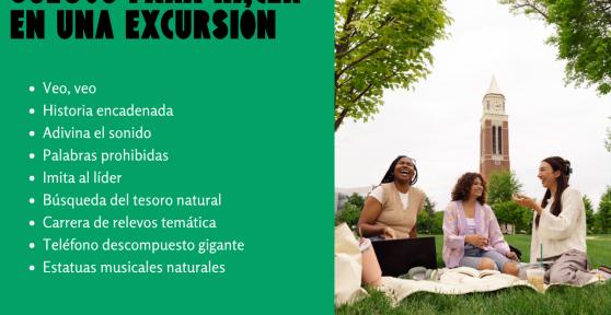 Juegos para hacer en una excursión con amigos