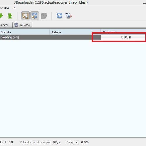 Cómo descargar archivos con jDownloader - Paso 5