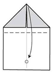 Cómo hacer un avión de papel Glider #2 - Paso 3