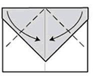 Cómo hacer un avión de papel Glider #2 - Paso 4