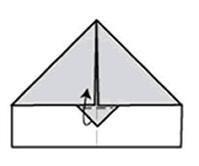 Cómo hacer un avión de papel Glider #2 - Paso 5