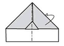 Cómo hacer un avión de papel Glider #2 - Paso 6