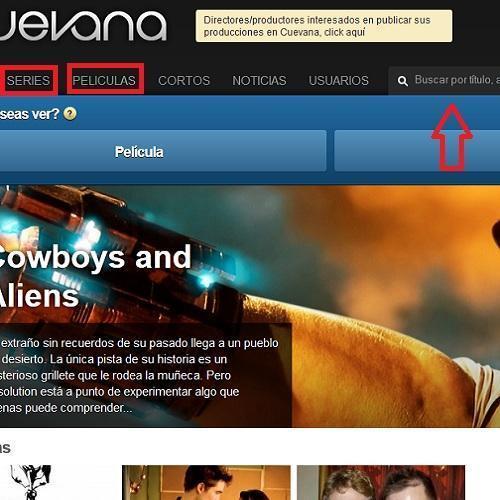 Cómo ver películas y series online tras el cierre de Megaupload - Paso 1