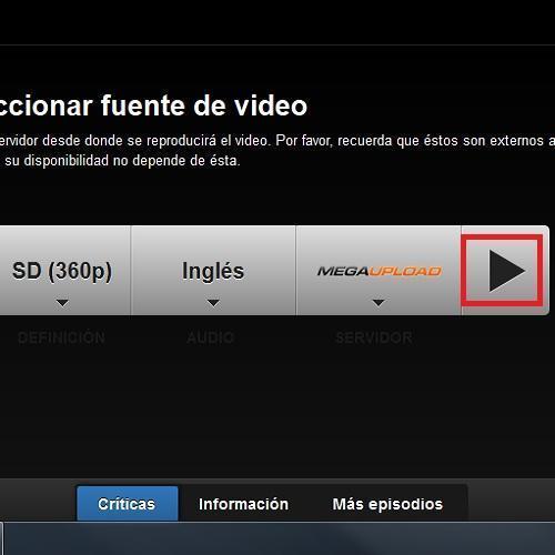 Cómo ver películas y series online tras el cierre de Megaupload - Paso 7