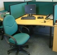 Cómo sentarse bien en la oficina