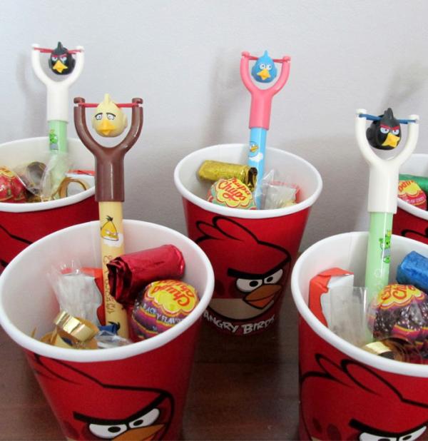 Cómo hacer una fiesta de Angry Birds - Dulces y golosinas