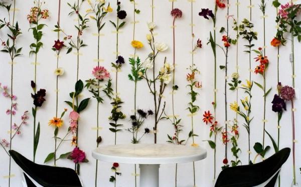 Cómo decorar paredes con flores - las mejores ideas y técnicas