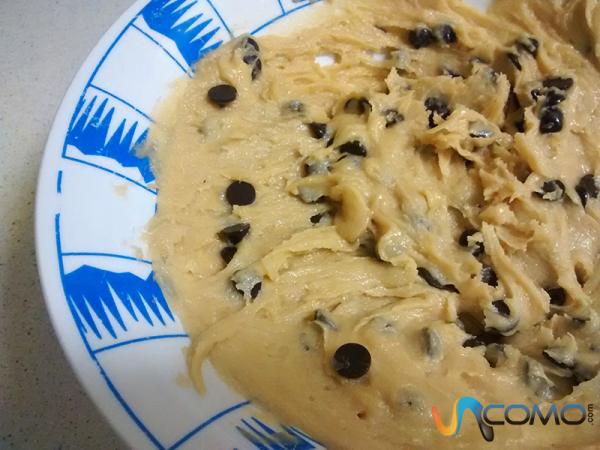 Cómo hacer galletas con pepitas de chocolate - Paso 7