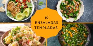 Ensaladas templadas que te sorprenderán: deliciosas y fáciles de preparar