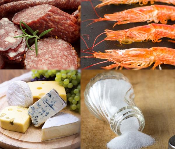 Alimentos ricos en sodio