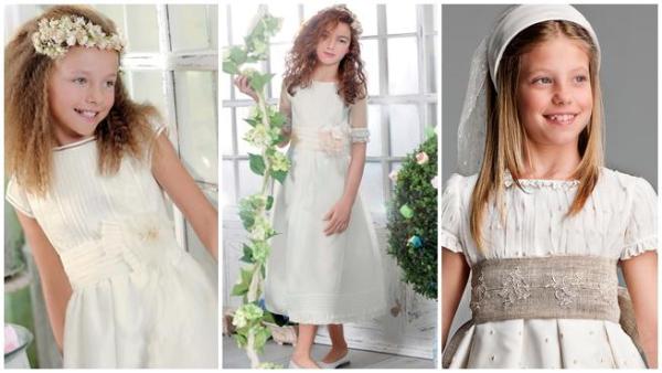 Vestidos de primera comunión para niñas - Cómo elegir el vestido de primera comunión de una niña