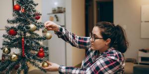 Ideas de decoración de Navidad para pisos pequeños