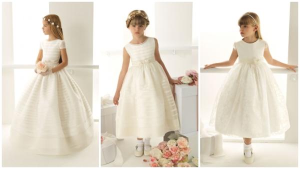 Vestidos de primera comunión para niñas
