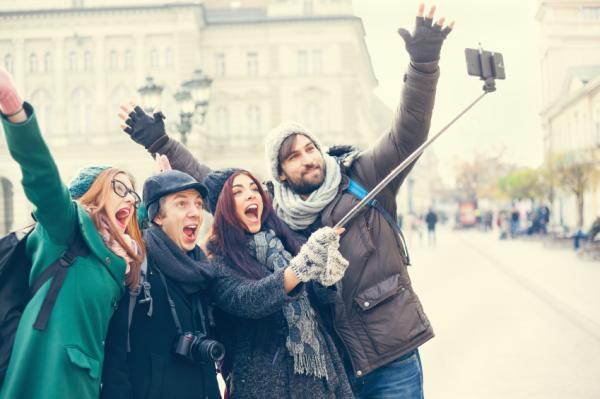 Cómo funciona el palo de selfie