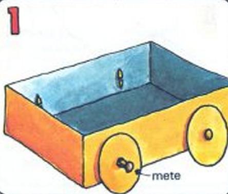 Cómo hacer un camión-grúa magnético - Paso 1
