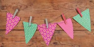 Cómo hacer guirnaldas de papel de colores para fiestas