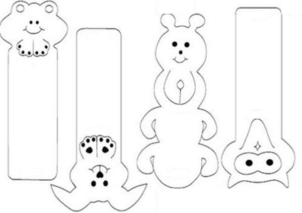 Separadores de libros para imprimir - Paso 1