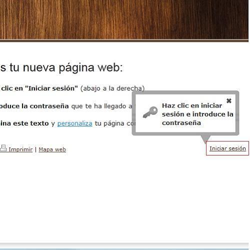 Cómo hacer una página web con Jimdo - Paso 3