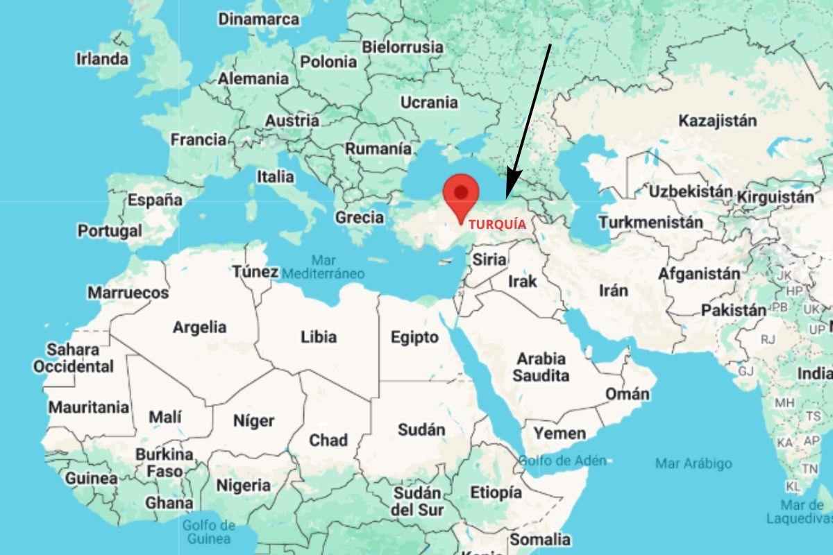 ¿Dónde está Turquia en el mapa? Ubicación, continente y frontera