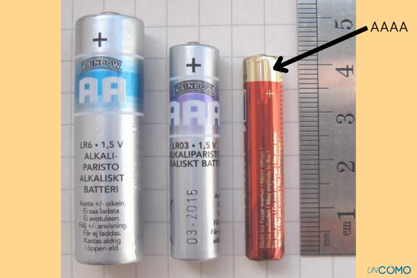 Qué tipos de pilas existen y qué usos tienen - Pilas AAAA